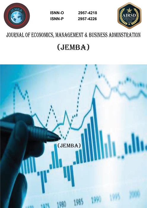 					View Vol. 4 No. 2 (2025): Journal of Economics, Management & Business Administration
				